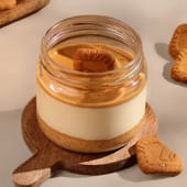 Lotus Biscoff Cheesecake Jar