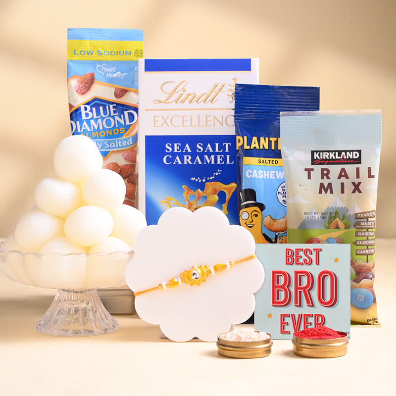 Lotus Rakhi N Festive Indulgence Hamper