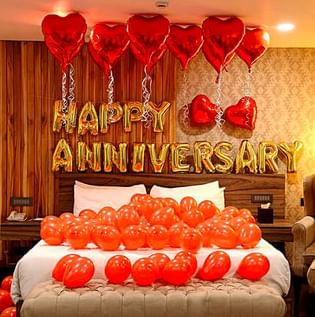 Love Anniversary Balloon Surprise