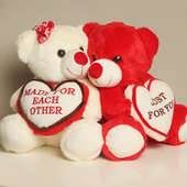 Made for Each Other Teddy Couple Valentine Gifts