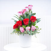 Love Blooming Between Violet N Flame