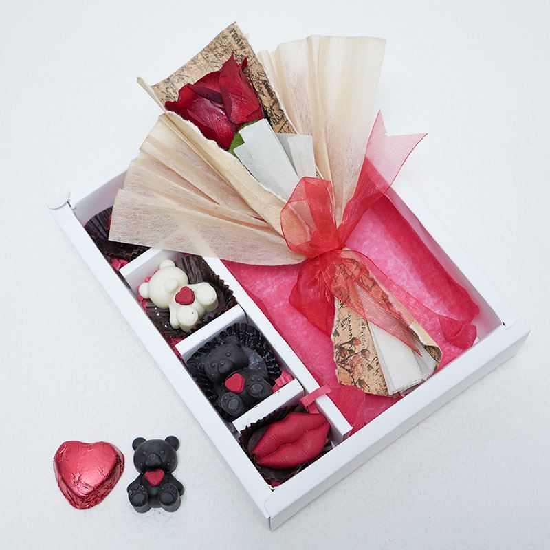 Love Blooms Chocolate Gift Box