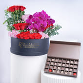 Love Blooms With You Are My Heart Chocolate Box