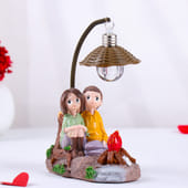 Love By The Firelight Showpiece