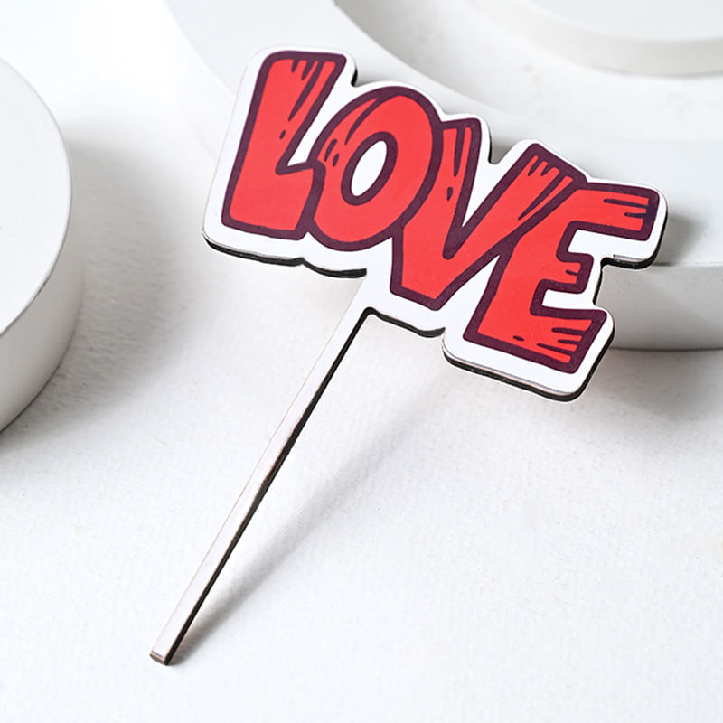 Love Cake Topper