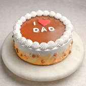 Love Dad Butterscotch Cake