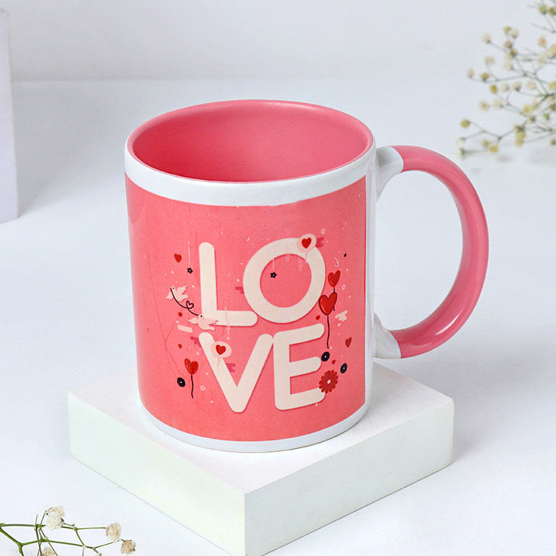 Love Engraved Mug : Mug Gifts Online