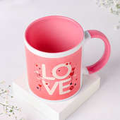 Love Engraved Mug : Mug Gifts Online