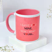 Love Engraved Mug : Mug Gifts Online