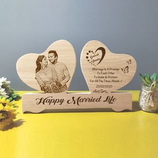 Love Engraved Photo Frame