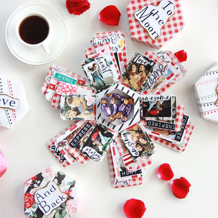 Love Explosion Box - Happy Anniversary Gift