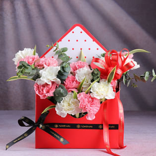 Love Folded In Carnations