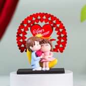 Love Couple Showpiece