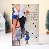 Love Greeting Card For Valentine Day