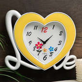 Love Heart Wall Clock