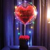 Love In The Air Balloon Decor Set