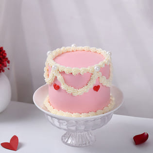 Vintage Love Butterscotch Cake