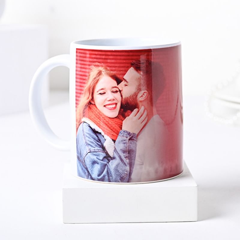Love Life Photo Mug personalised gift for valentine