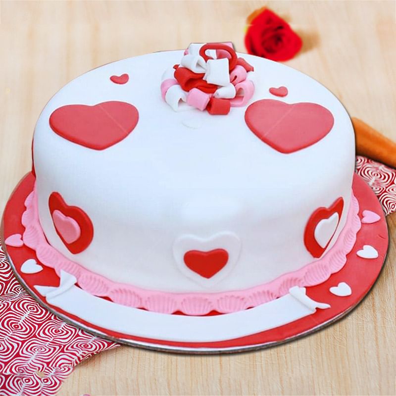 Love Themed Cake