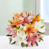 Love N Lilies In A Bouquet