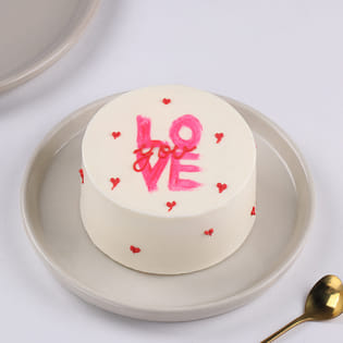 Love Note Chocolate Cake
