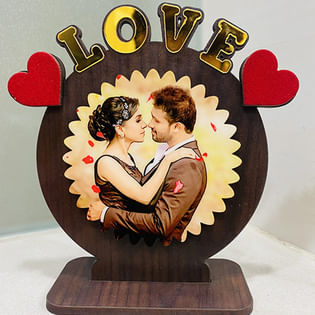 Love Personalised Wooden Tabletop