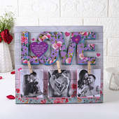 Love Photo Table Top & Wall Frame For Anniversary