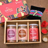 Set of 5 Designer Rakhi - Love Rakhi Signature Box
