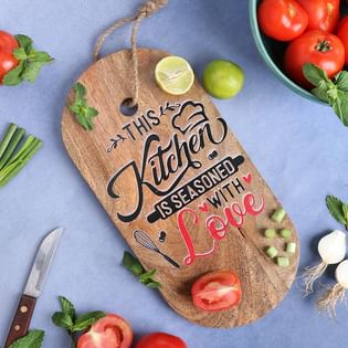 Love Seasoned Chopping Board