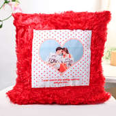 Love Square Custom Cushion