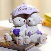Valentines Couple Teddy Bear Gift for Your Love