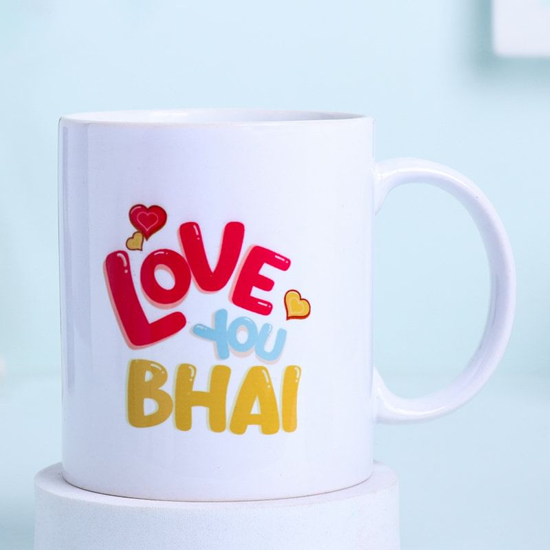 Love You Bhai Mug For Brother