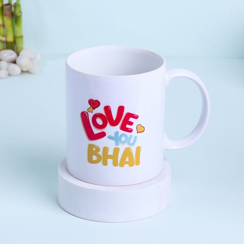 Love You Bhai Mug For Brother