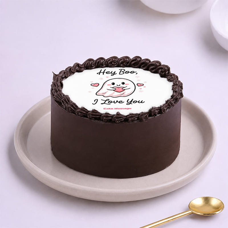 Love You Boo Bento Cake