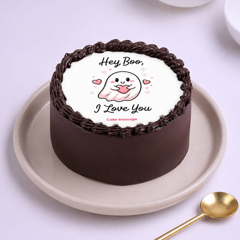 Love You Boo Bento Cake