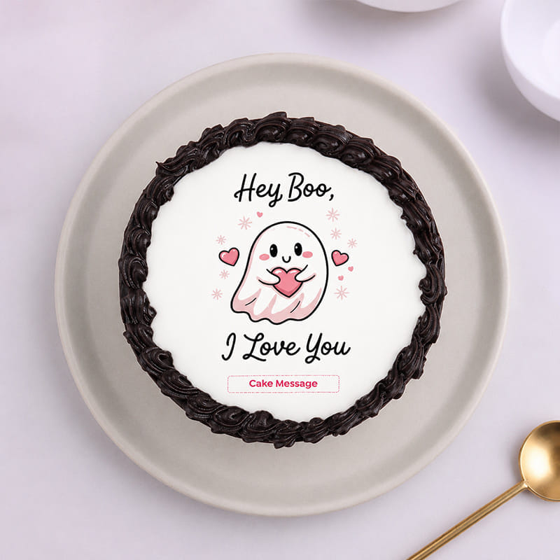 Love You Boo Bento Cake