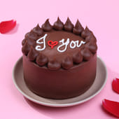 Love You Chocolate Bento Cake