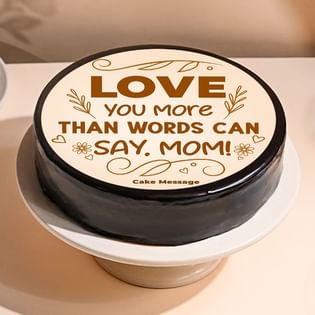 Love You Lots Choco Mothers Day Cake