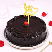 Love You More Choco Truffle Cake