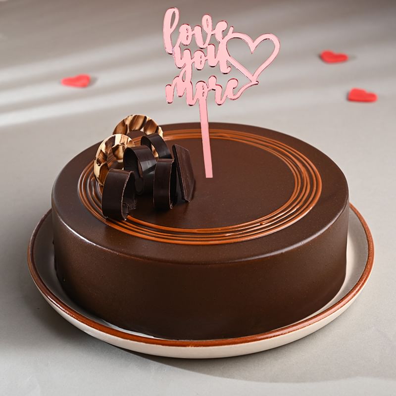 Love You More Choco Truffle Cake