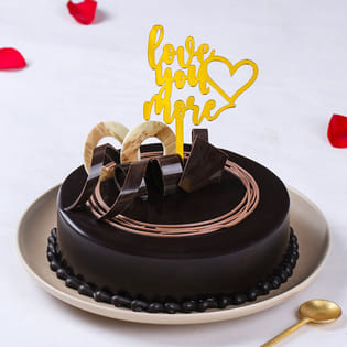 Love You More Choco Truffle Cake