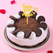 Love You More Oreo Cake