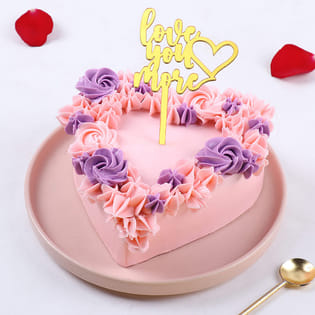 Love You More Pastel Choco Cake