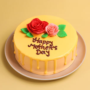 Love You Mum Drip Cake