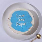 Love You Papa Sprinkle Cake