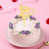 Love Your More Vanilla Swirls Cake