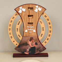 Timeless Love Table Calendar Gift for New Year