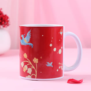 Lovebirds Ceramic Mug