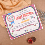 First Product of Lovely Greeting Rakhi Pack 