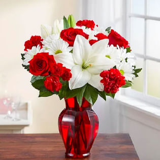 Lovely Red Rose Bouquet